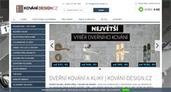Desktop Screenshot of kovani-design.cz